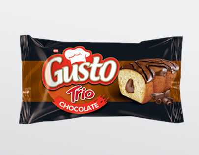 Cici Gusto Trio Çikolatalı Kek