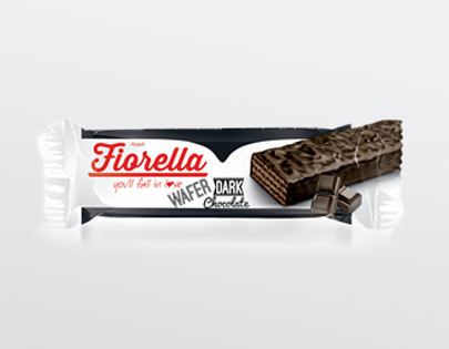 Fiorella Bitter Çikolata Kaplamalı Gofret