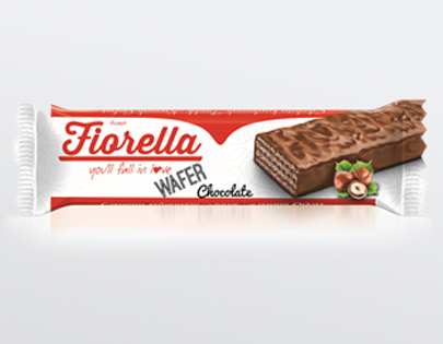 Fiorella Chocolate Coated Hazelnut Flavored Wafer