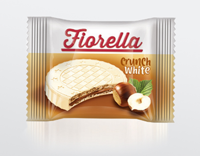 Fiorella Crunch Beyaz Çikolatalı Bisküvi