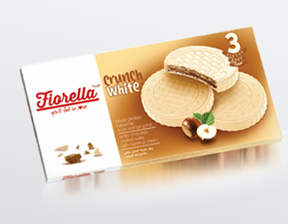 Fiorella Crunch White Chocolate Biscuit