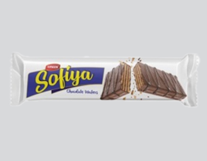 Ufkun Sofiya  Kakaolu Çikolata Kaplamalı Gofret 