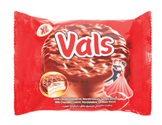 بسكويت المارشميلو المغطى بالشوكولاتة Vals